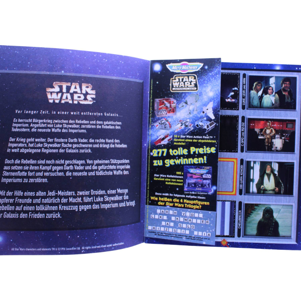 Star Wars Trilogie Sticker Album 1997 | Panini | 90 % voll